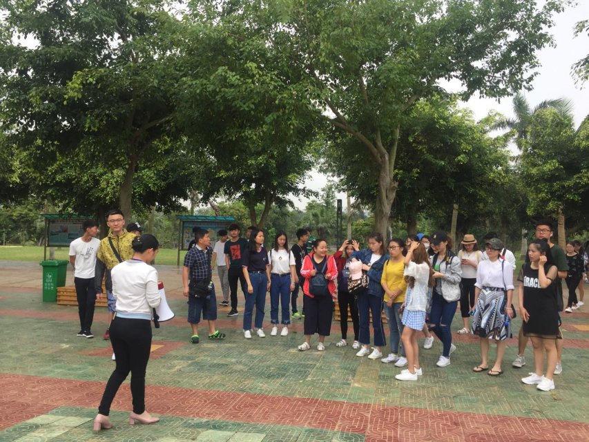 南亚热带植物园实习考察