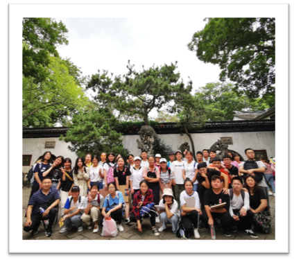 实习师生合影