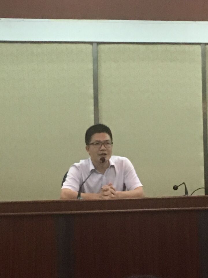 图三 吴吉林副经理分享考研心得